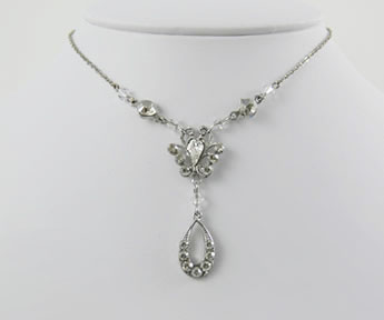 Emerald Necklace by Say Bella